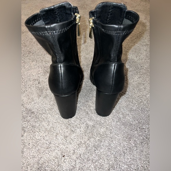 Black Qupid Heeled Boots - Picture 4 of 8